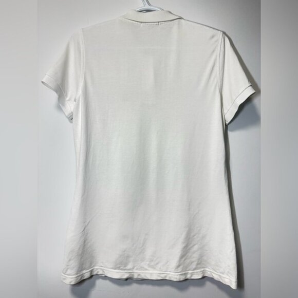 Burberry White Polo Shirt size S - Picture 2 of 9